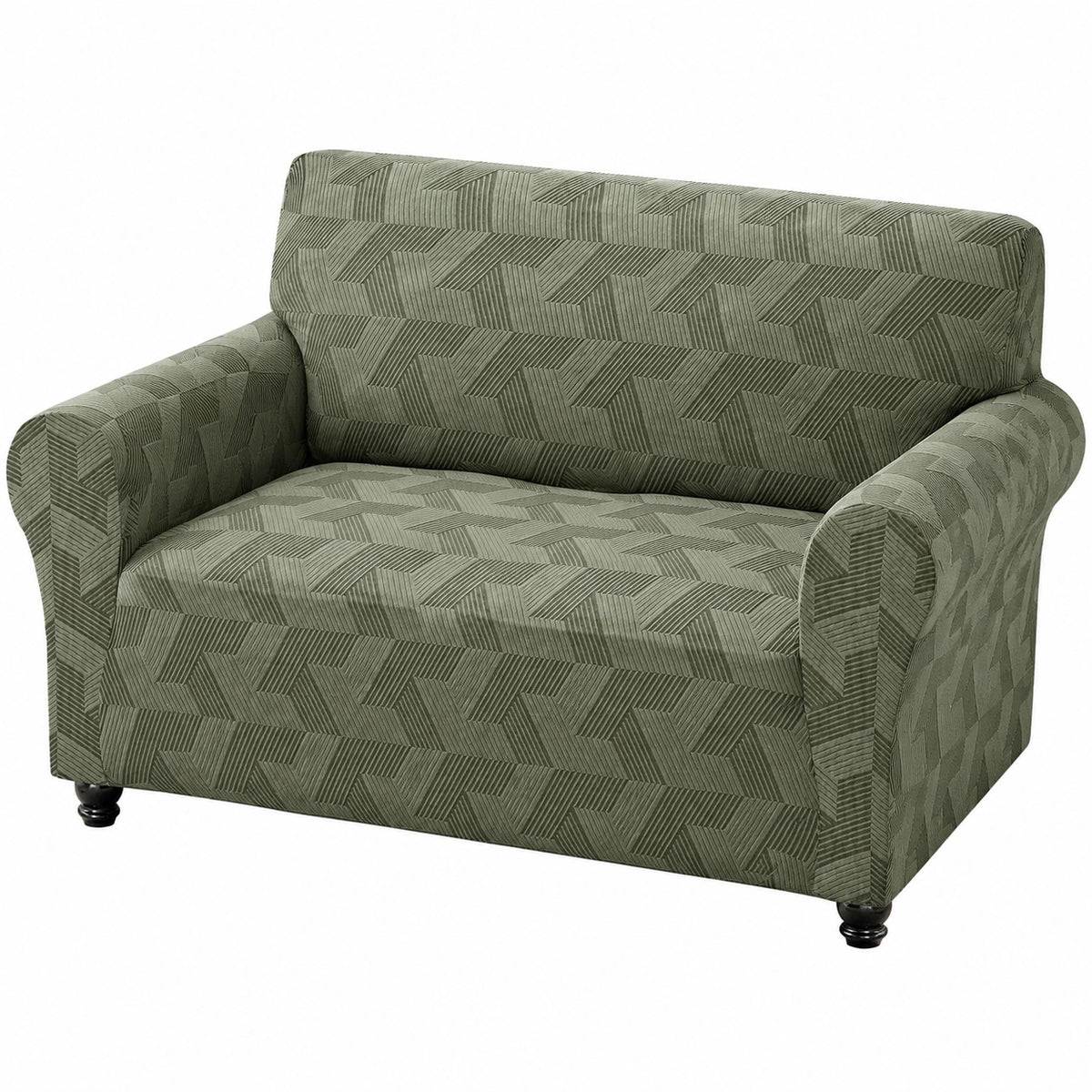XINEAGE Sofabezug für 2-Sitzer, rutschfest, weicher und waschbarer Jacquard-Stoff, ideal für Haustiere