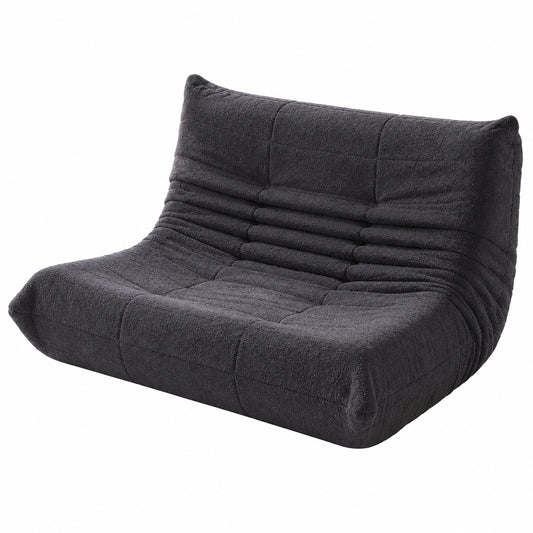 Vielseitiges Schlafsofa mit Rückenlehne für Schlafzimmer und Wohnzimmer, Grau